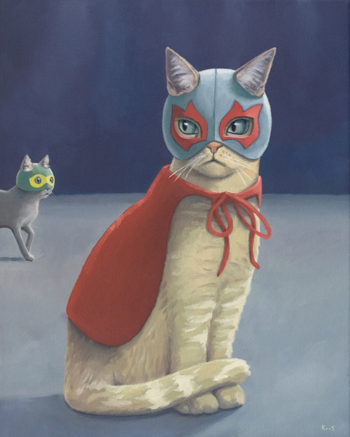 Click to view detail for Baron von Catmousen 20x16 $1500